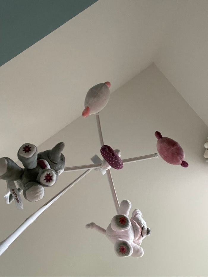 Mobile bébé avec boîte à musique - photo numéro 3