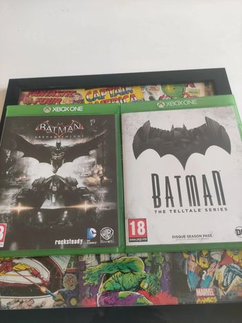 Lot batman Arkham knight et Batman telltale Games Xbox One