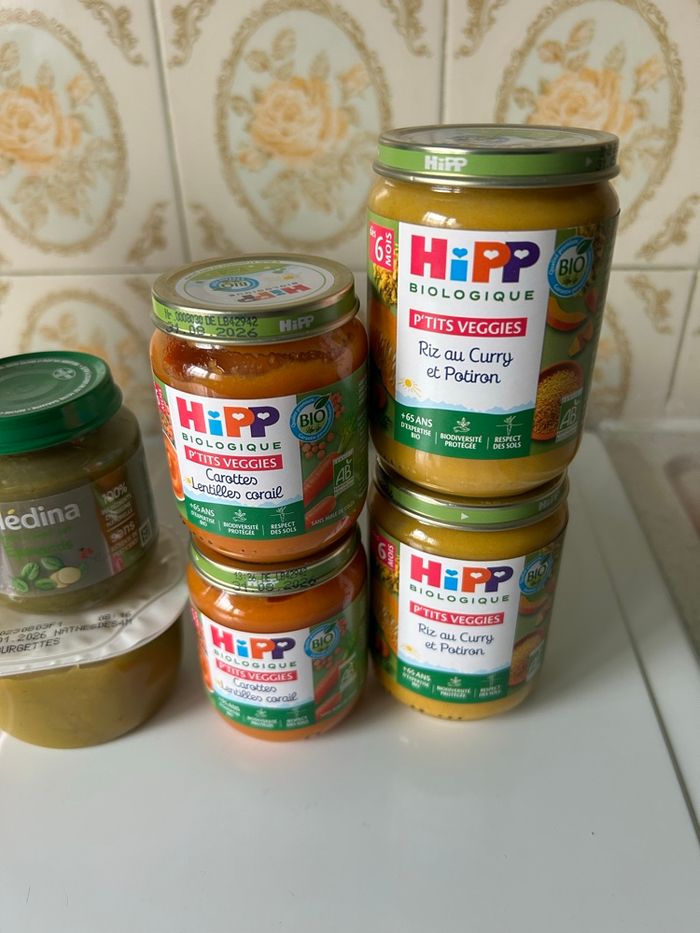 Lot petit pots de légumes et yaourt 4/6 mois - photo numéro 2