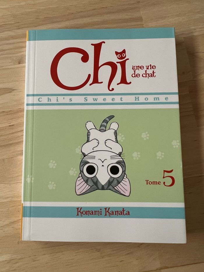 Manga Chi, Une Vie de Chat – Tome 5 – Konami Kanata – Bon État