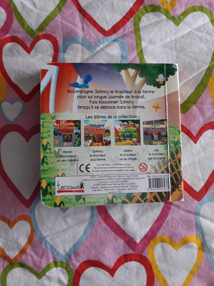 Livre johnny le tracteur - photo numéro 2