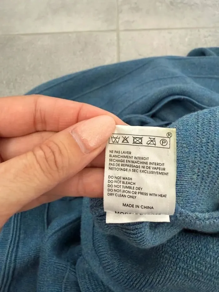 Robe Maje été bleue taille 2 soit M parfait état - photo numéro 12