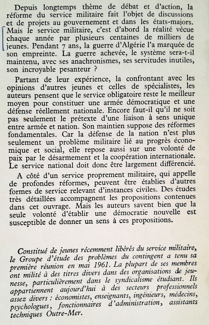 Service militaire et réforme de l'armée - photo numéro 3