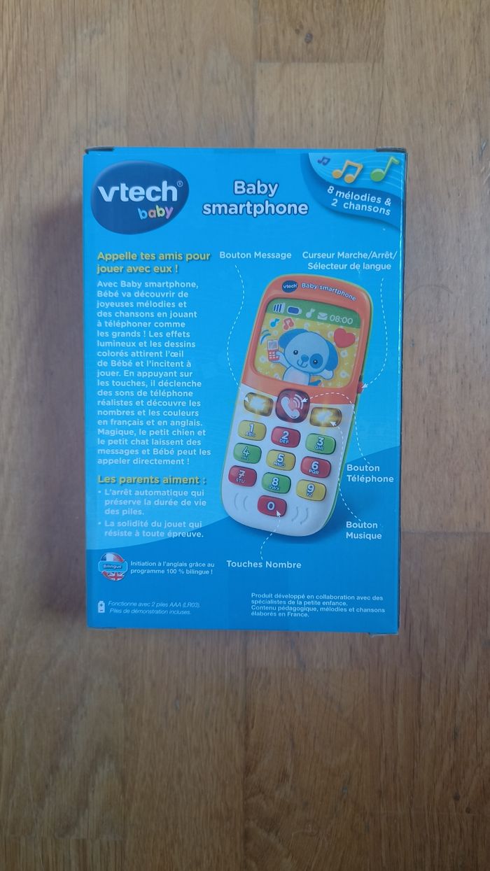 Baby smartphone vtech - photo numéro 2