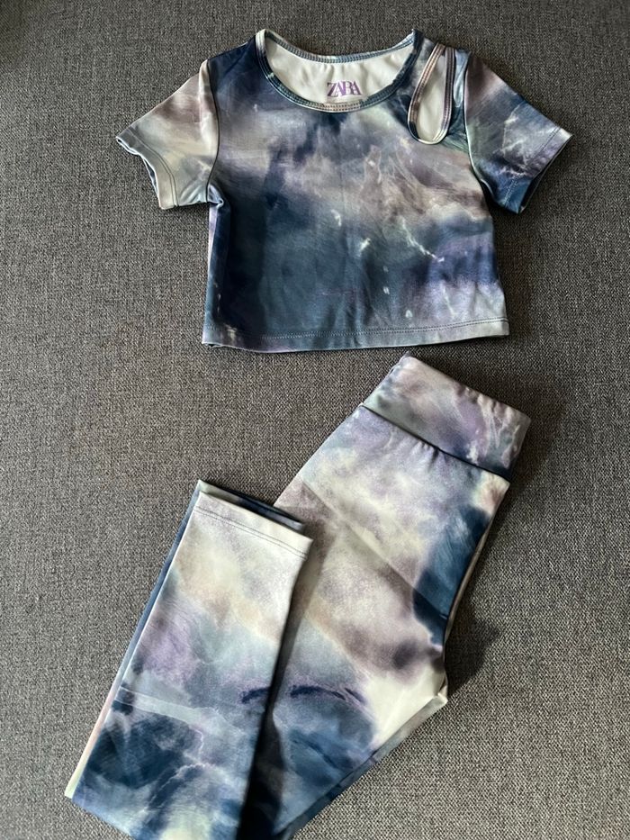 Ensemble legging et t-shirt court Zara fille 6/7 ans - photo numéro 7