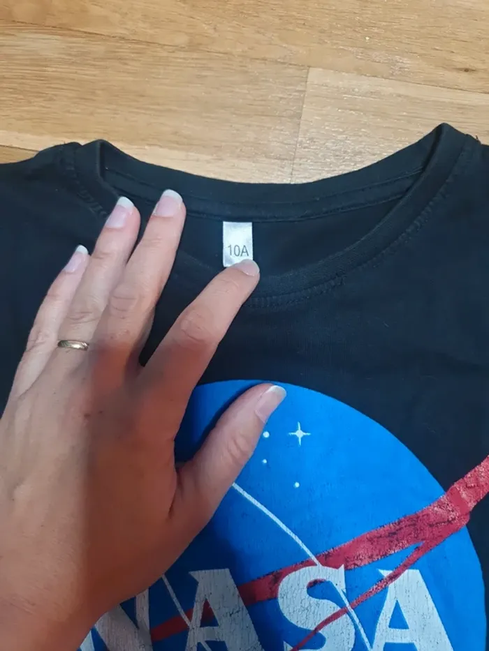 T-shirt manches courtes Nasa - photo numéro 3
