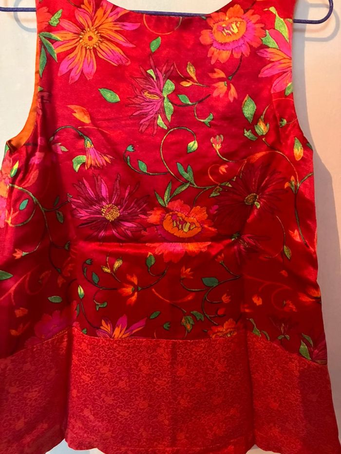 Magnifique robe en soie Kenzo, taille 2 ans, Kenzo Jungle. - photo numéro 11