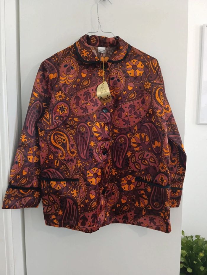 Veste chemise vintage/ haut de pyjama
