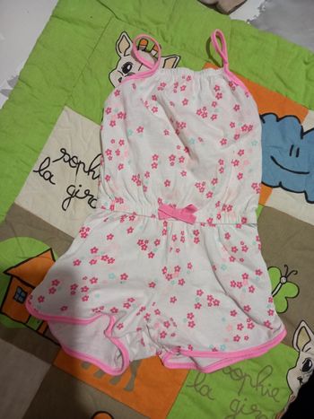 Lot de 2 combinaisons bébé  fille