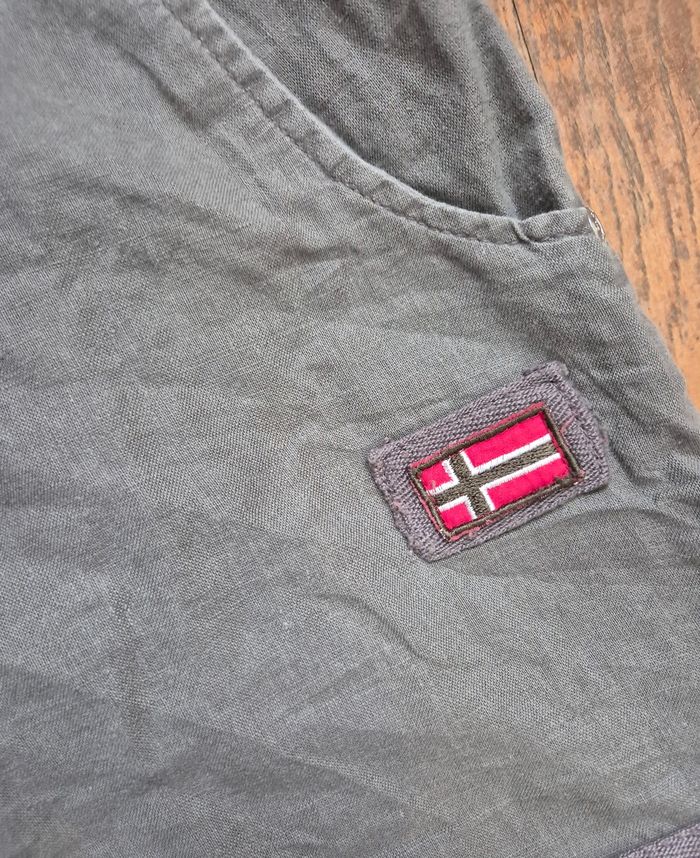 Pantalon homme en lin geographical norway kaki taille xl 42 - photo numéro 2