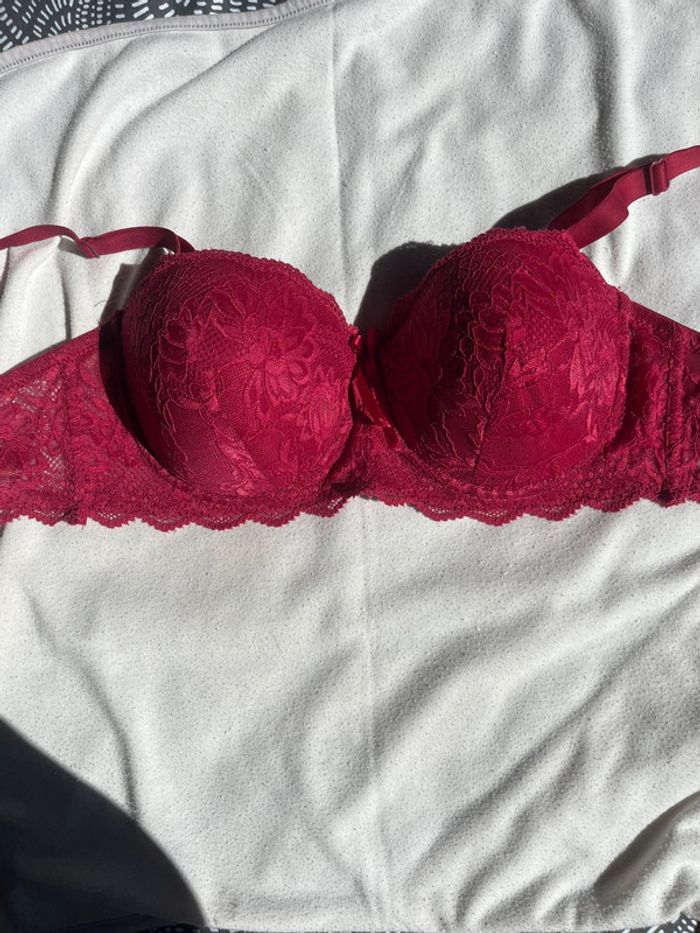Soutien-gorge Bordeaux