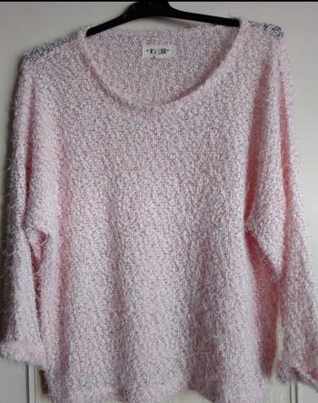 Pull léger rose New Look 44