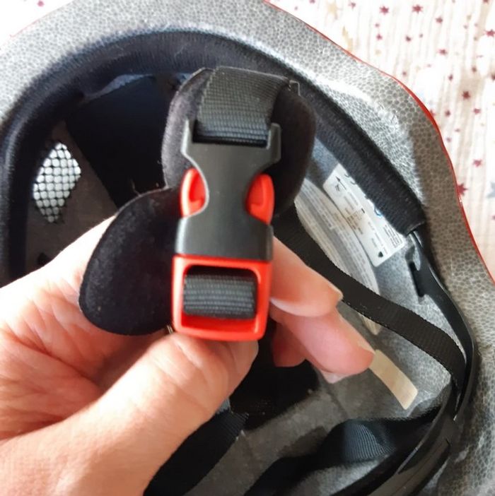 Casque de vélo / trotinette rouge Crivit pour enfant 51-56cm S/M - photo numéro 8