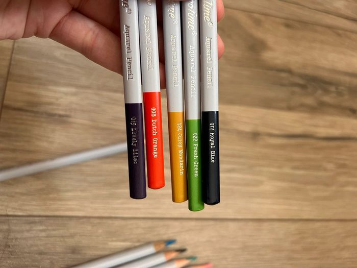 Lot de 24 crayons de couleurs, decotime, neuf - photo numéro 3