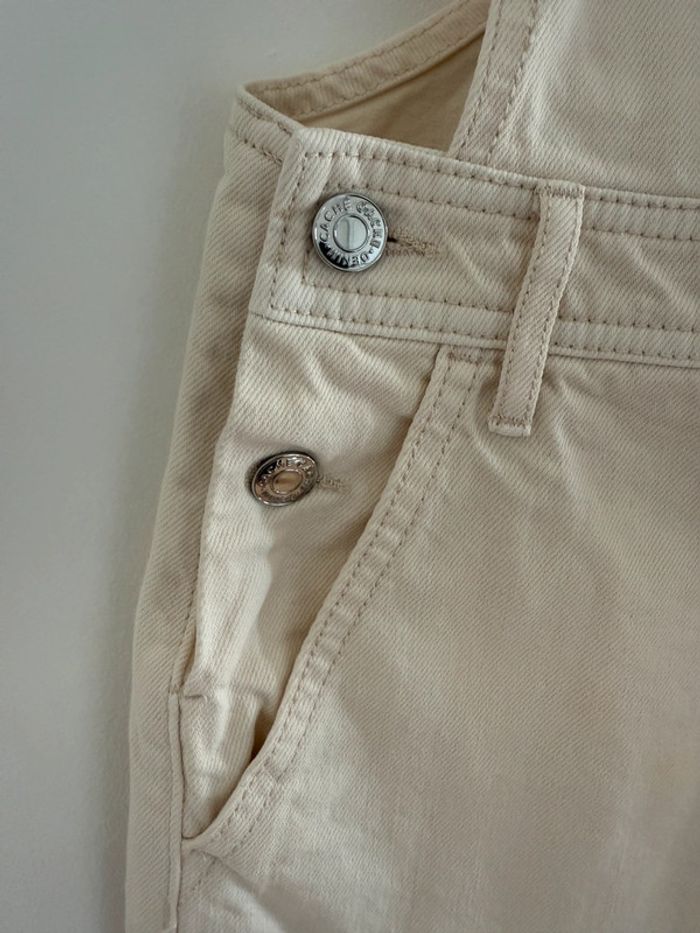 Combi short en jean / Taille 40 - photo numéro 7