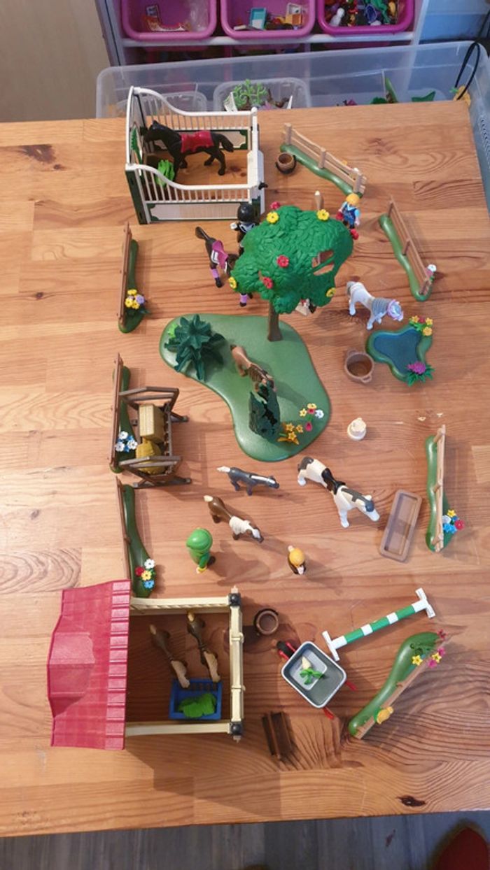 Lot équestre playmobil - photo numéro 2