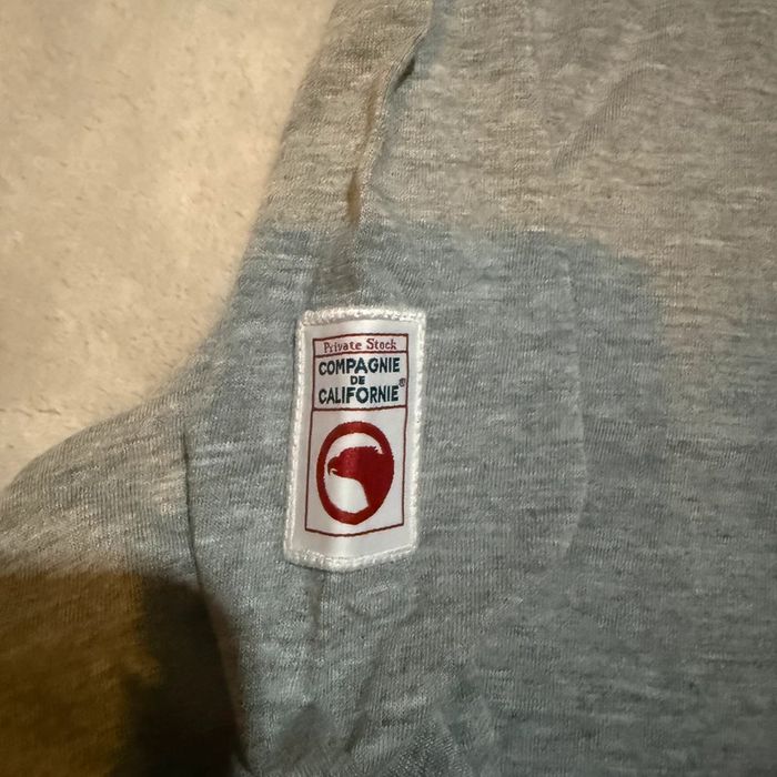 Compagnie de Californie - Tee-shirt manches longues "Long 83 sport" Gris, taille XXL - photo numéro 5