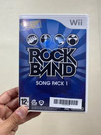 🎸 Rock Band Song Pack 1 – Nintendo Wii (complet, version PAL FR)
