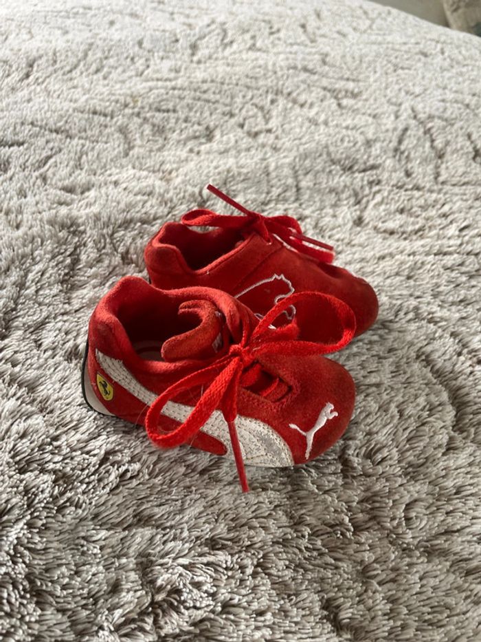 Basket chaussure bébé puma Ferrari F1
