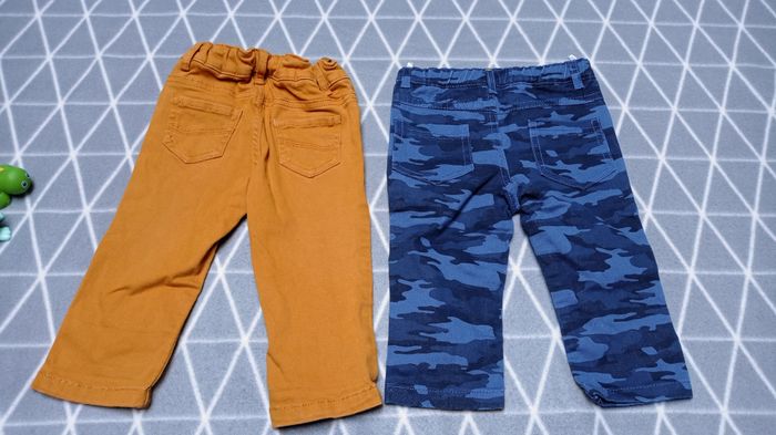 🦁Lot 2 jeans, 9 mois - photo numéro 2