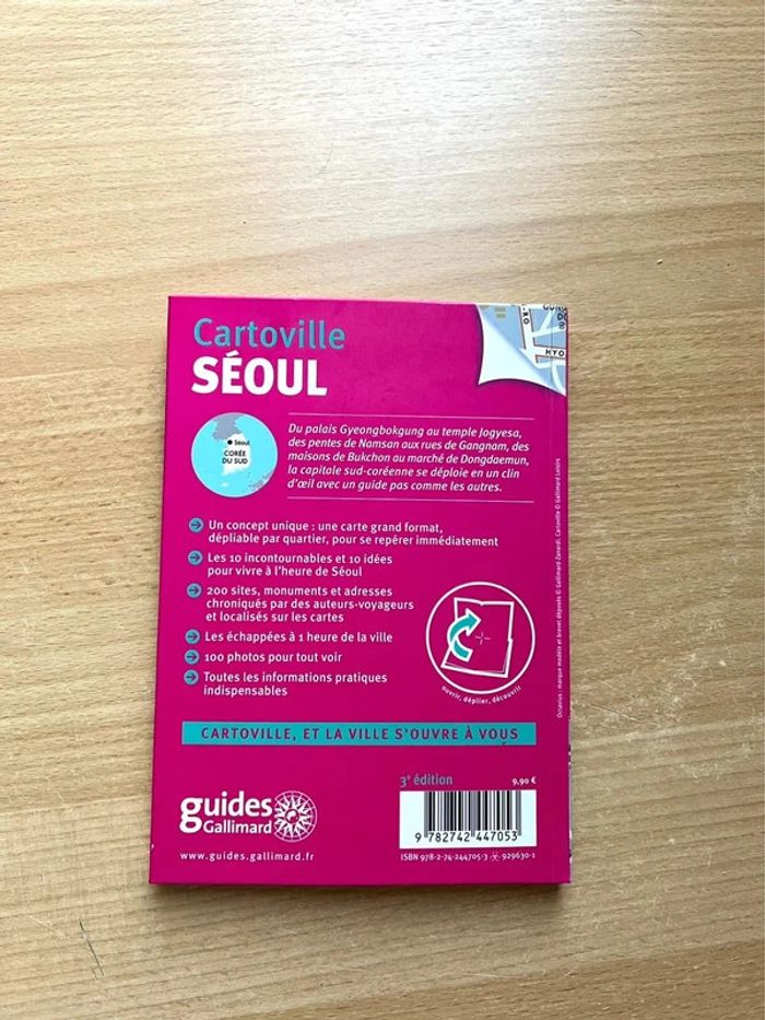 Livres de voyages Corée du Sud Séoul Lonely Planet + Cartoville - photo numéro 7