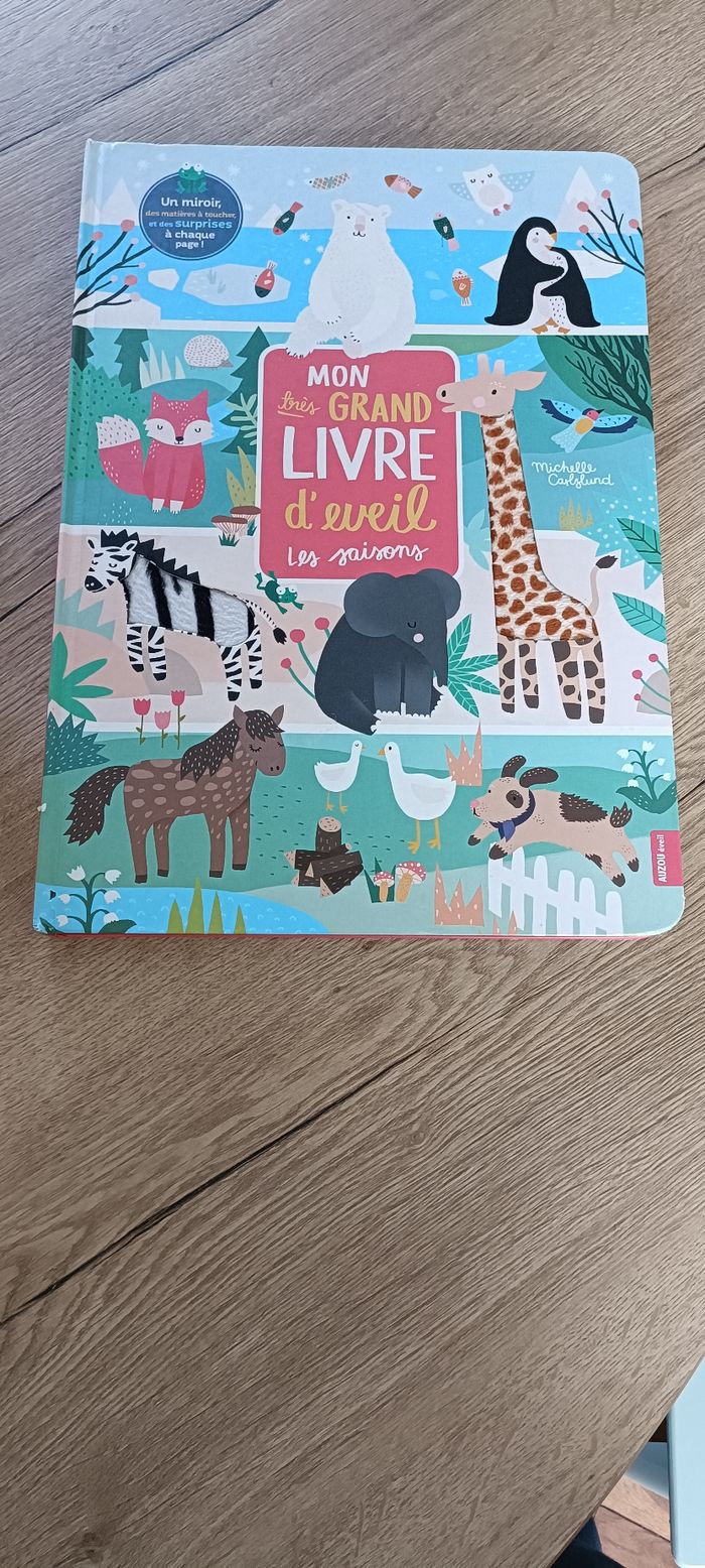 Mon très grand livre d éveil - les saisons