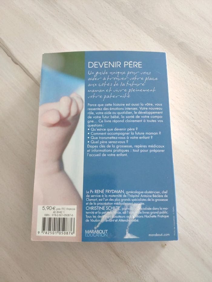 Livre Marabout devenir père neuf mois bien vivre la grossesse Frydman - photo numéro 6