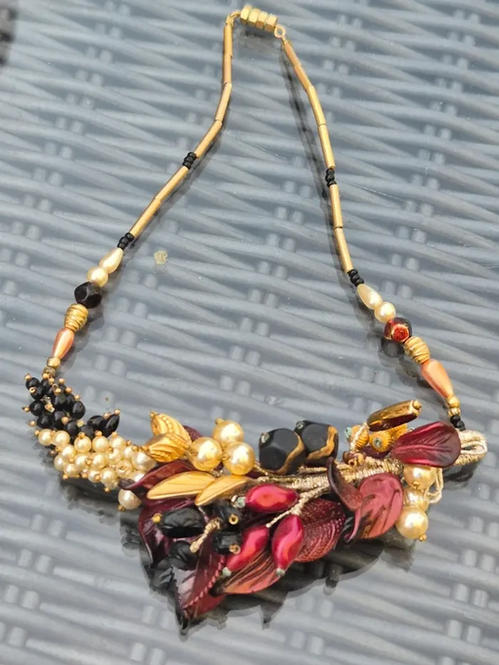 Collier vintage chic