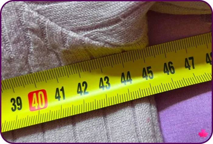Pull Col Roulé Rose Poudré FéLINO - Maille Côtelée et Tressée - Taille S/M - photo numéro 6