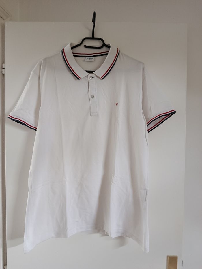 Polo blanc Celio