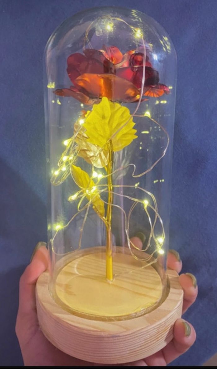 Lampe fleur éternelle