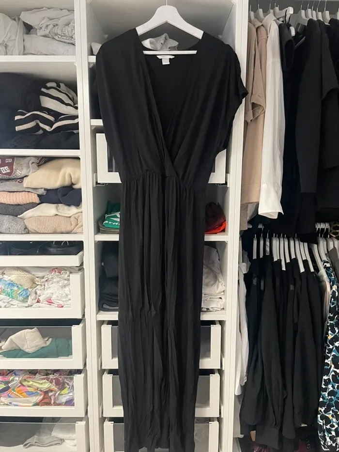 Robe longue noire