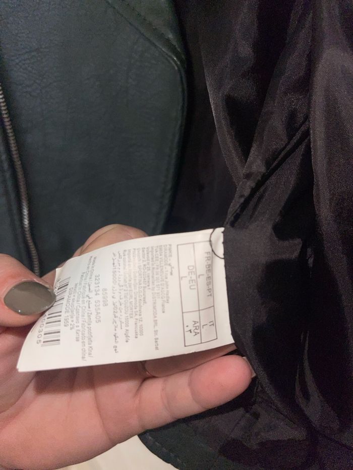 Veste imitation cuir - photo numéro 2