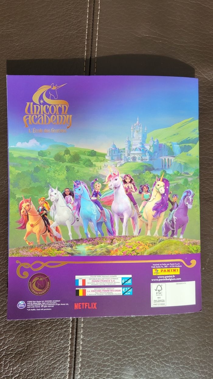 Album Panini neuf Unicorn Academy l'école des licornes - photo numéro 3