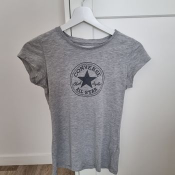 Tee shirt converse gris