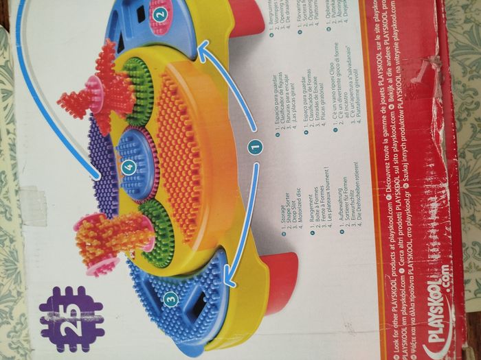 Table de d'activité playskool clipo - photo numéro 8