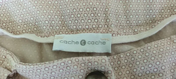 Pantalon chino avec petits imprimés petits ronds - photo numéro 2