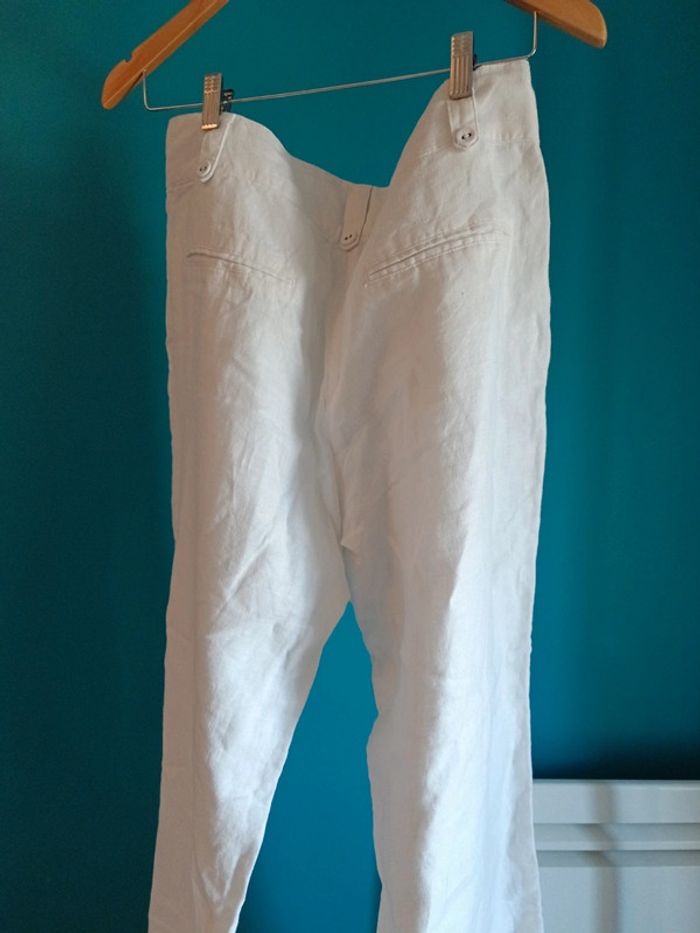 Pantalon blanc - photo numéro 3