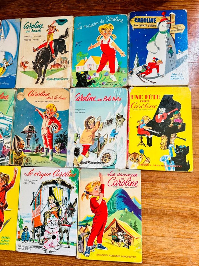 Lot exceptionnel de 11 éditions originales livres Caroline Pierre probst albums anciens - photo numéro 2