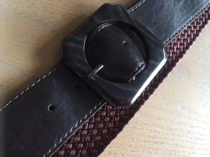 Ceinture marron vintage - photo numéro 2