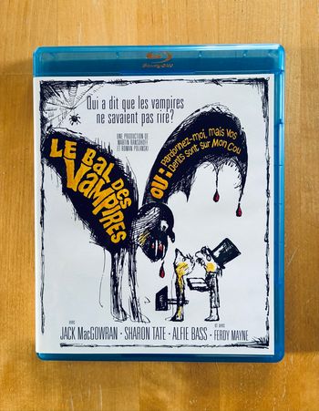 Blu-ray Le bal des vampires de Roman Polanski.