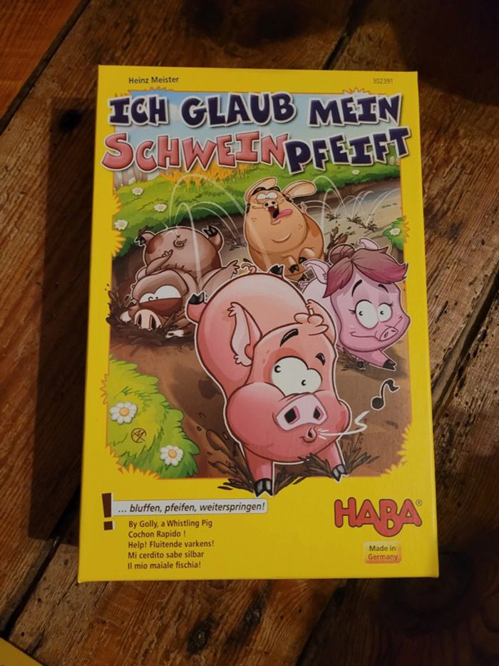 HABA Jeu de société Cochon Rapido en excellent etat