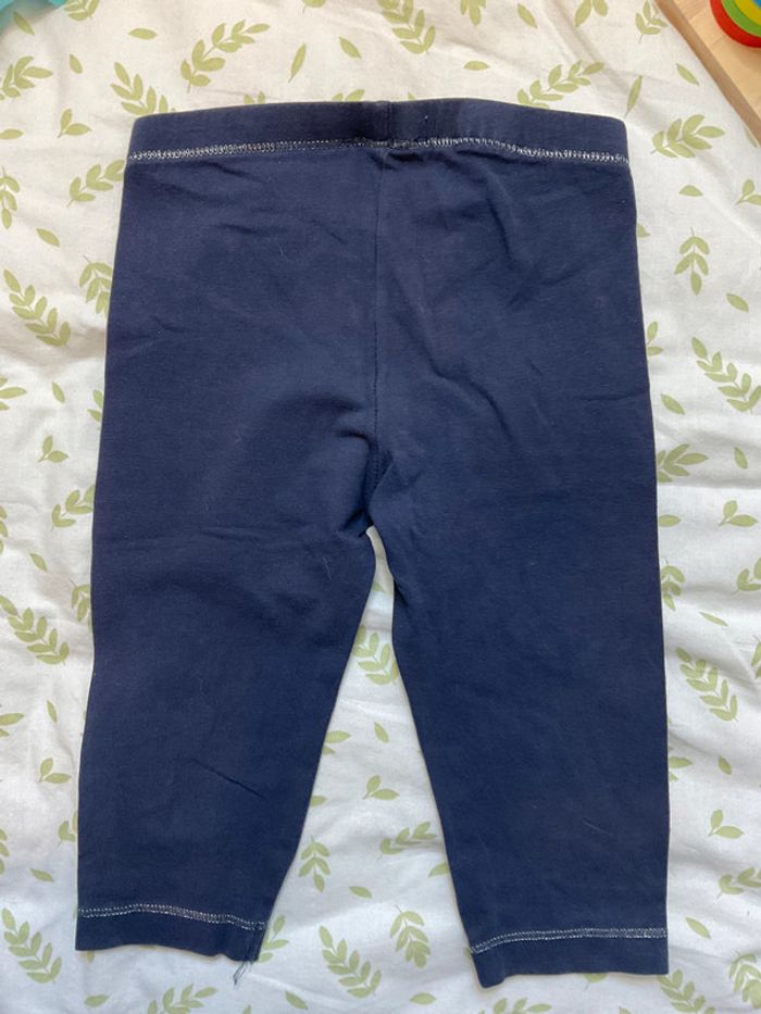 legging court marine 2/3 ans du pareil au même - photo numéro 5