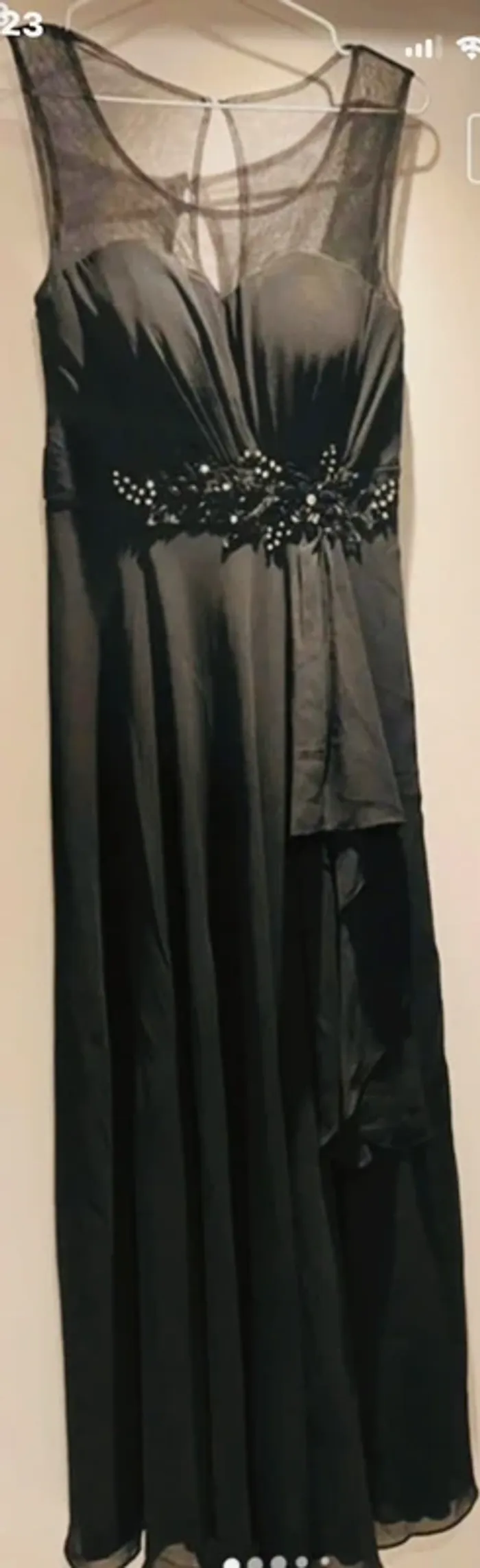 Robe longue noire de soirée Omonsim – Taille S/M – Neuve - photo numéro 3