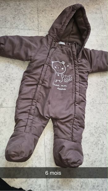 Combi pilote taille 6 mois 