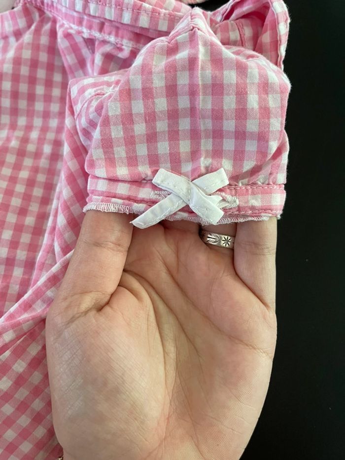 Ensemble chemisette et chapeau vichy - photo numéro 4