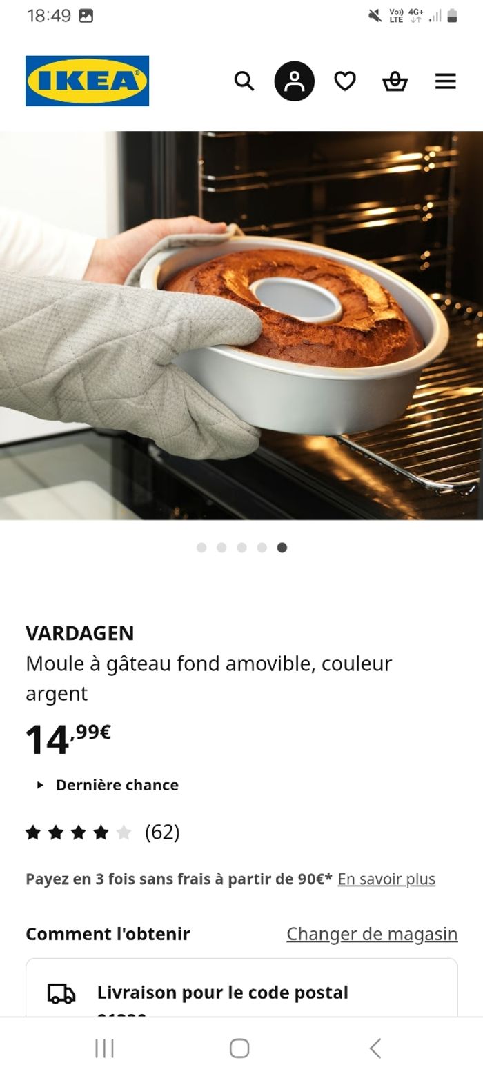 Moule à gâteau ikea - photo numéro 6