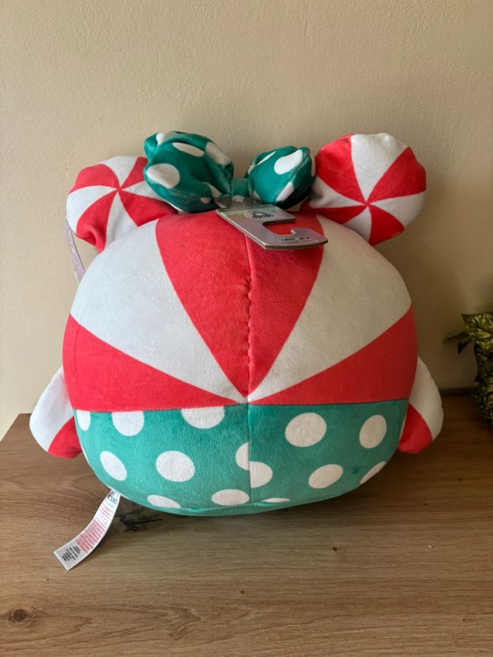 Neuf grosse peluche Minnie munchlings verte rouge 40 cm Disney - photo numéro 3