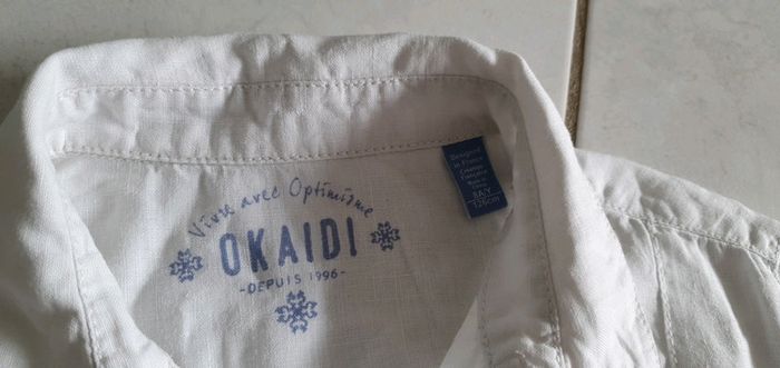 Chemise MC garçon okaidi 8 ans LEN2 - photo numéro 6