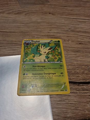 Carte pokémon phyllali promo BW87 fr année 2013